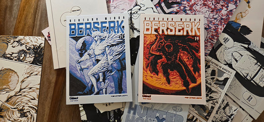 Affiches Berserk – Pages de garde Tome 19 & Tome 21 – Guts & Griffith – Impression 3D