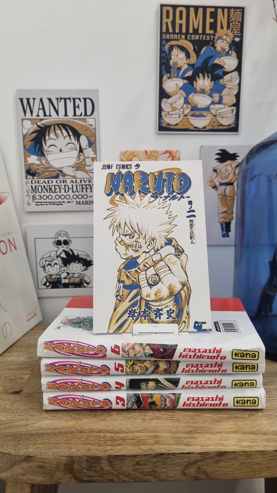 Affiche Naruto Tome 2 – Impression 3D artisanale