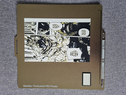 Fat Gum – Last Punch Mode – Arc Overhaul – Affiche 3D en PLA recyclé