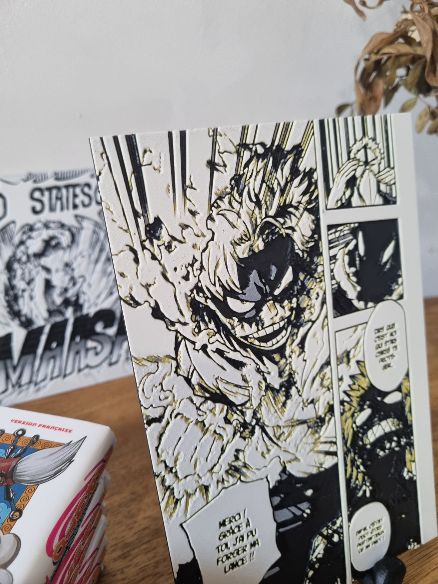 Fat Gum – Last Punch Mode – Arc Overhaul – Affiche 3D en PLA recyclé