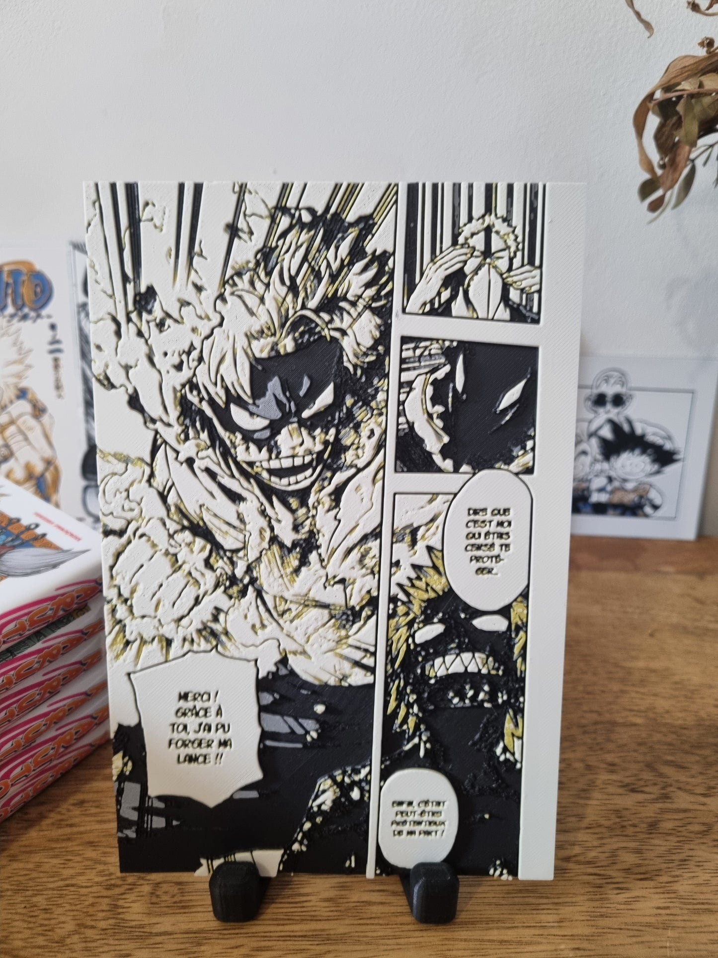 Fat Gum – Last Punch Mode – Arc Overhaul – Affiche 3D en PLA recyclé