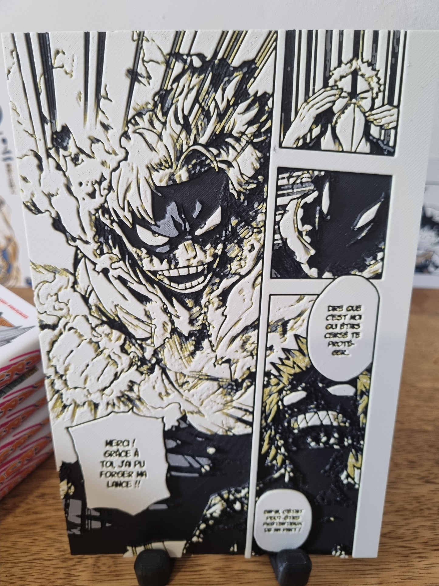 Fat Gum – Last Punch Mode – Arc Overhaul – Affiche 3D en PLA recyclé