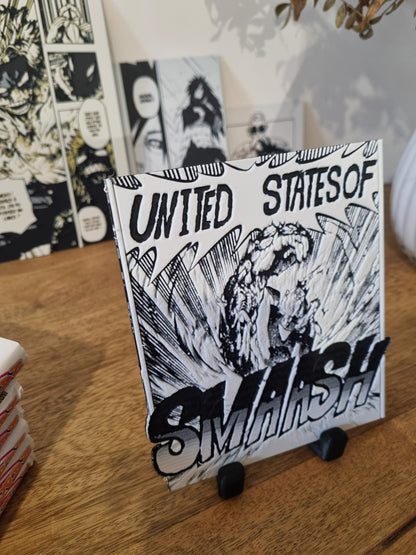 Affiche My Hero Academia – All Might – United States of Smash – Impression 3D