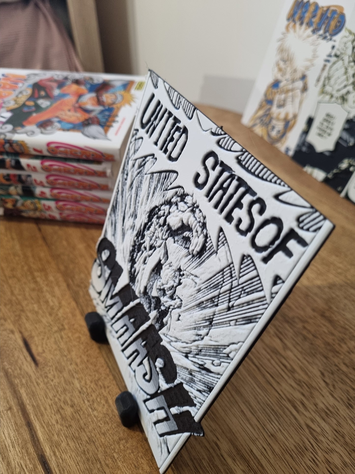 Affiche My Hero Academia – All Might – United States of Smash – Impression 3D