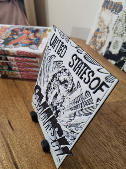 Affiche My Hero Academia – All Might – United States of Smash – Impression 3D