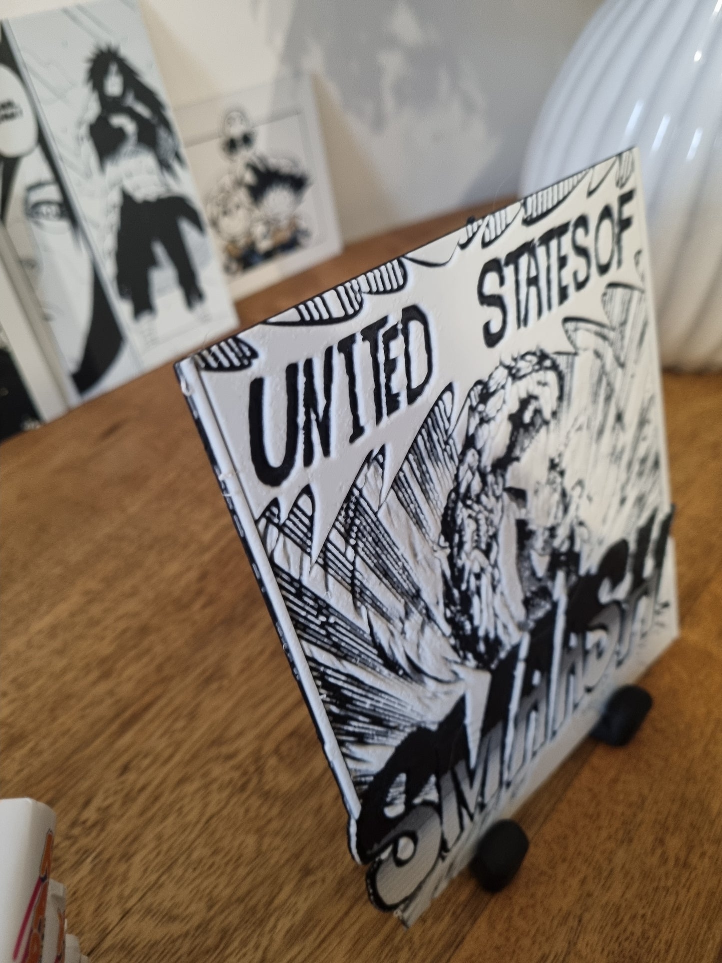 Affiche My Hero Academia – All Might – United States of Smash – Impression 3D