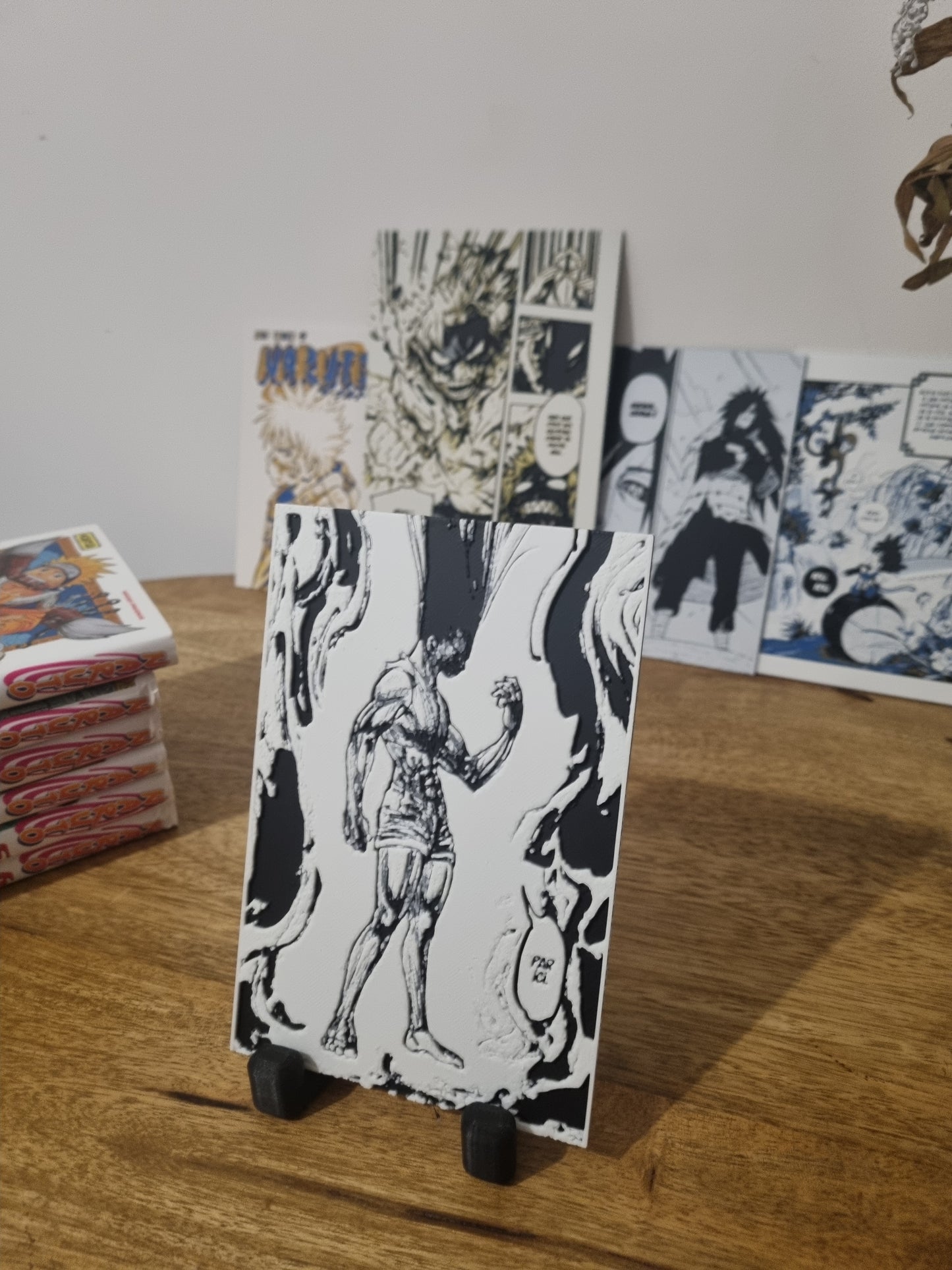 Affiche Hunter x Hunter – Gon Transformation contre Pitou – Impression 3D