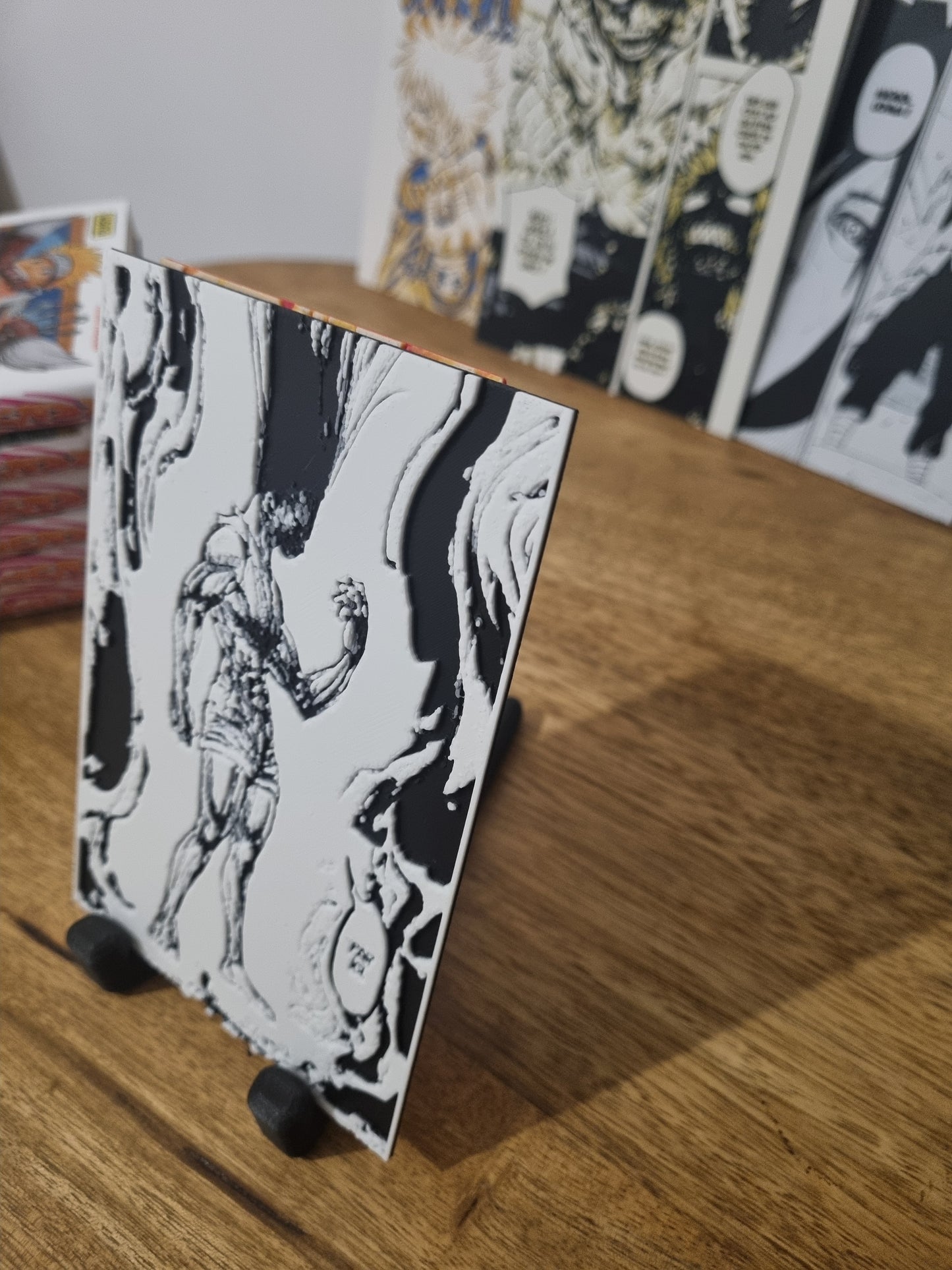 Affiche Hunter x Hunter – Gon Transformation contre Pitou – Impression 3D