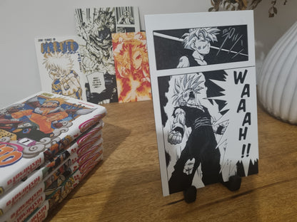 San Gohan SSJ2 – Transformation contre Cell – Affiche 3D