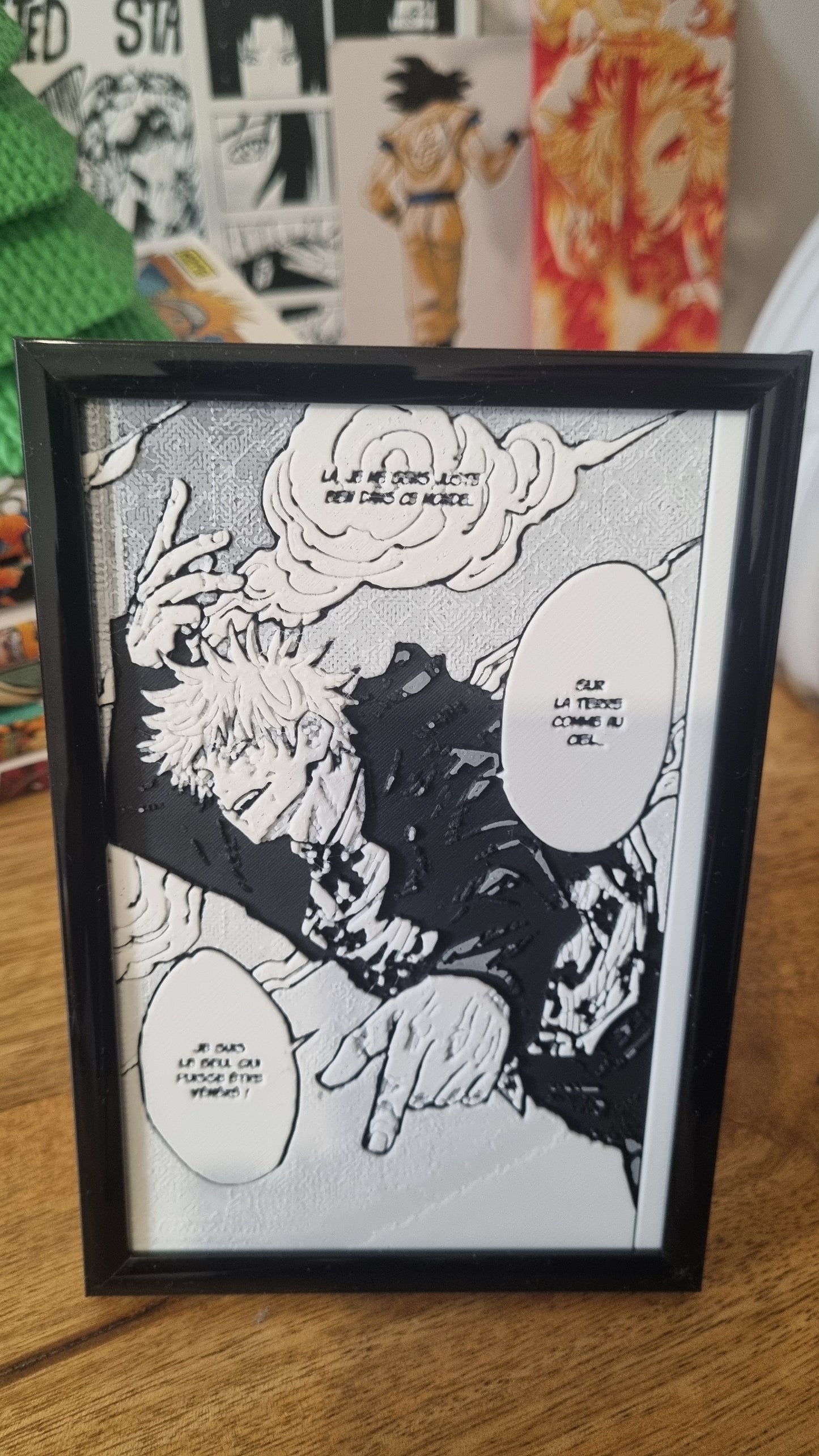Gojo vs Toji Fushiguro – L’Éveil du Plus Fort – Affiche 3D