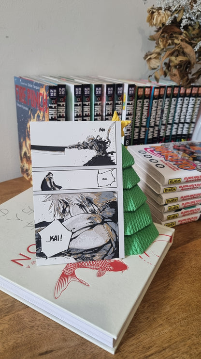 Affiche Bleach – Ichigo Bankai Tensa Zangetsu vs Byakuya – Impression 3D