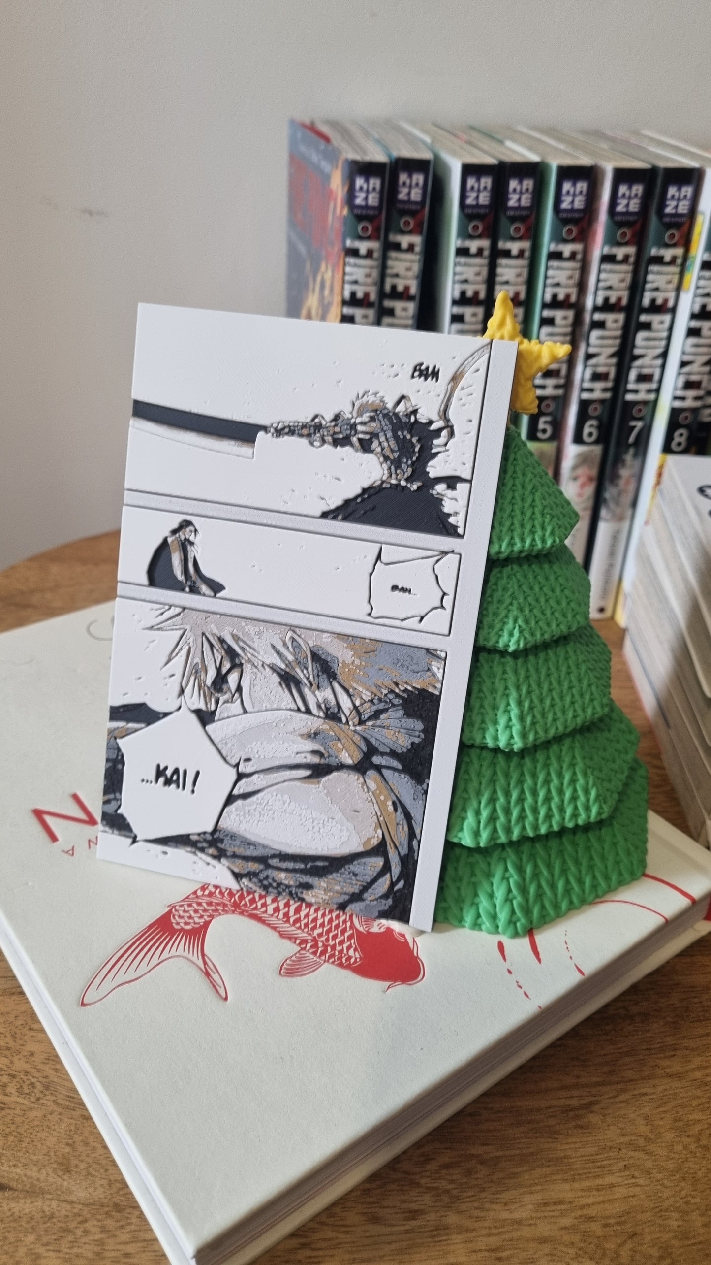 Affiche Bleach – Ichigo Bankai Tensa Zangetsu vs Byakuya – Impression 3D