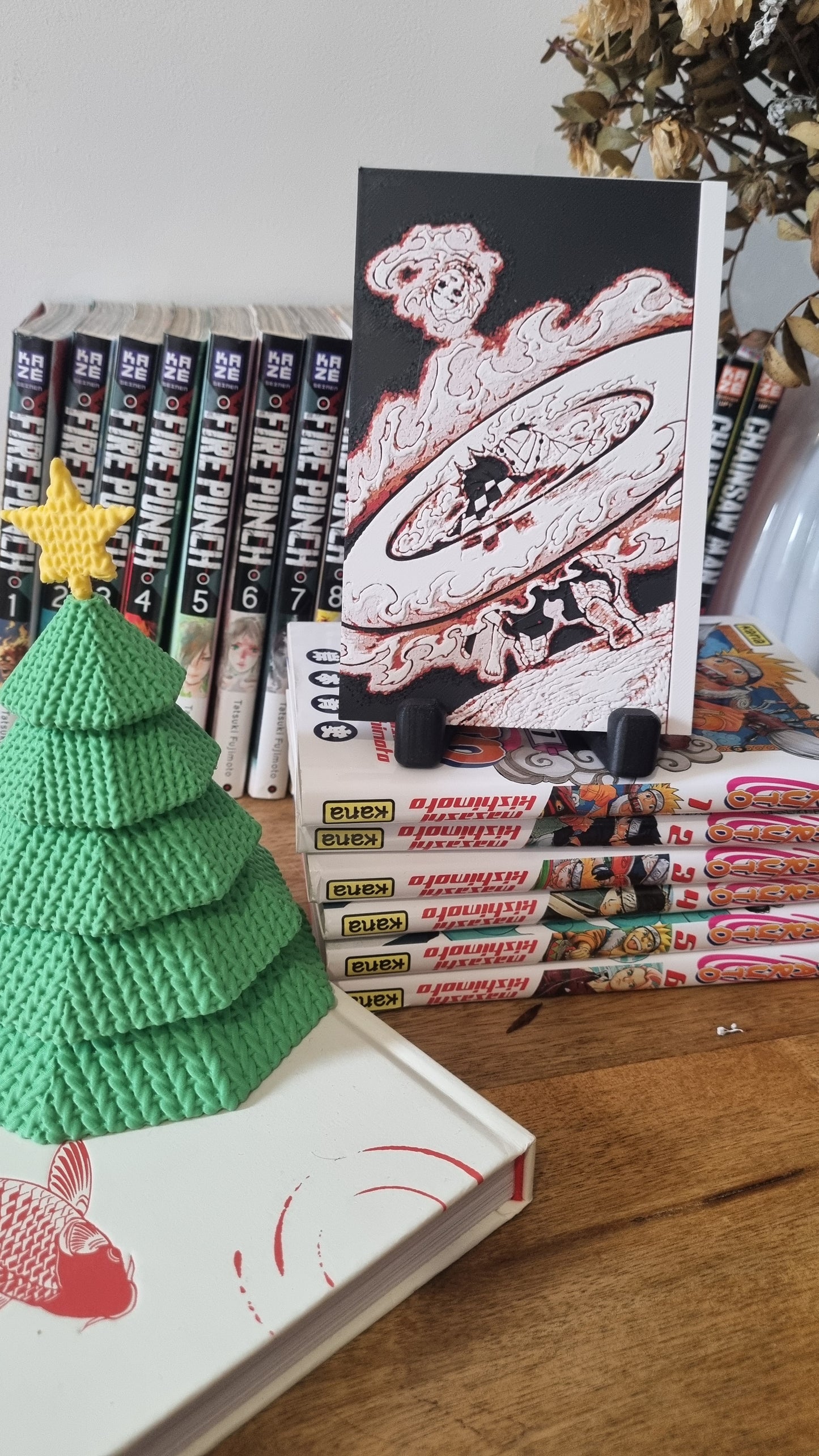 Affiche Demon Slayer – Tanjiro vs Rui – Danse du Dieu du Feu – Impression 3D