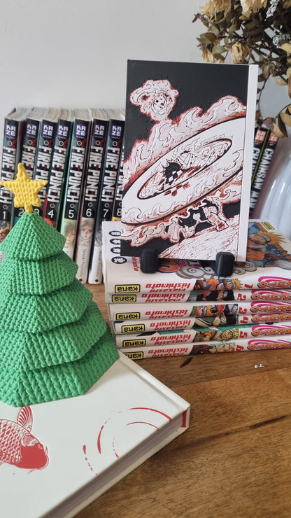 Affiche Demon Slayer – Tanjiro vs Rui – Danse du Dieu du Feu – Impression 3D