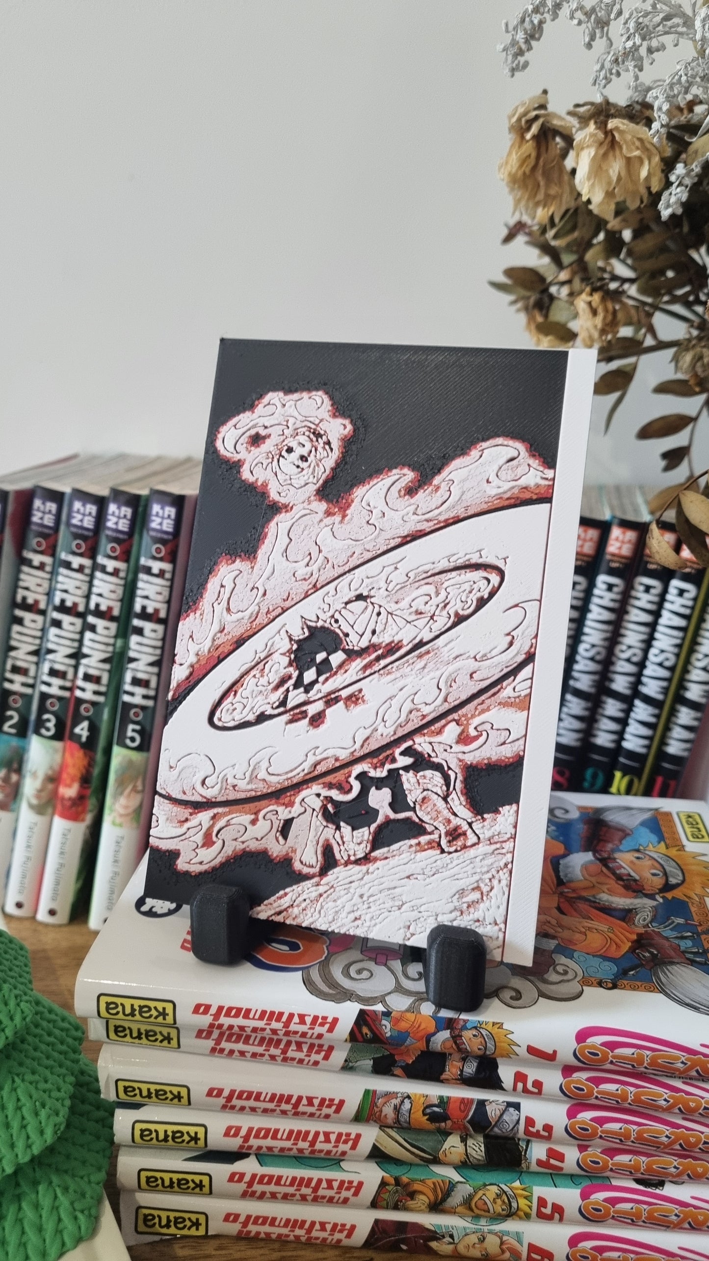 Affiche Demon Slayer – Tanjiro vs Rui – Danse du Dieu du Feu – Impression 3D