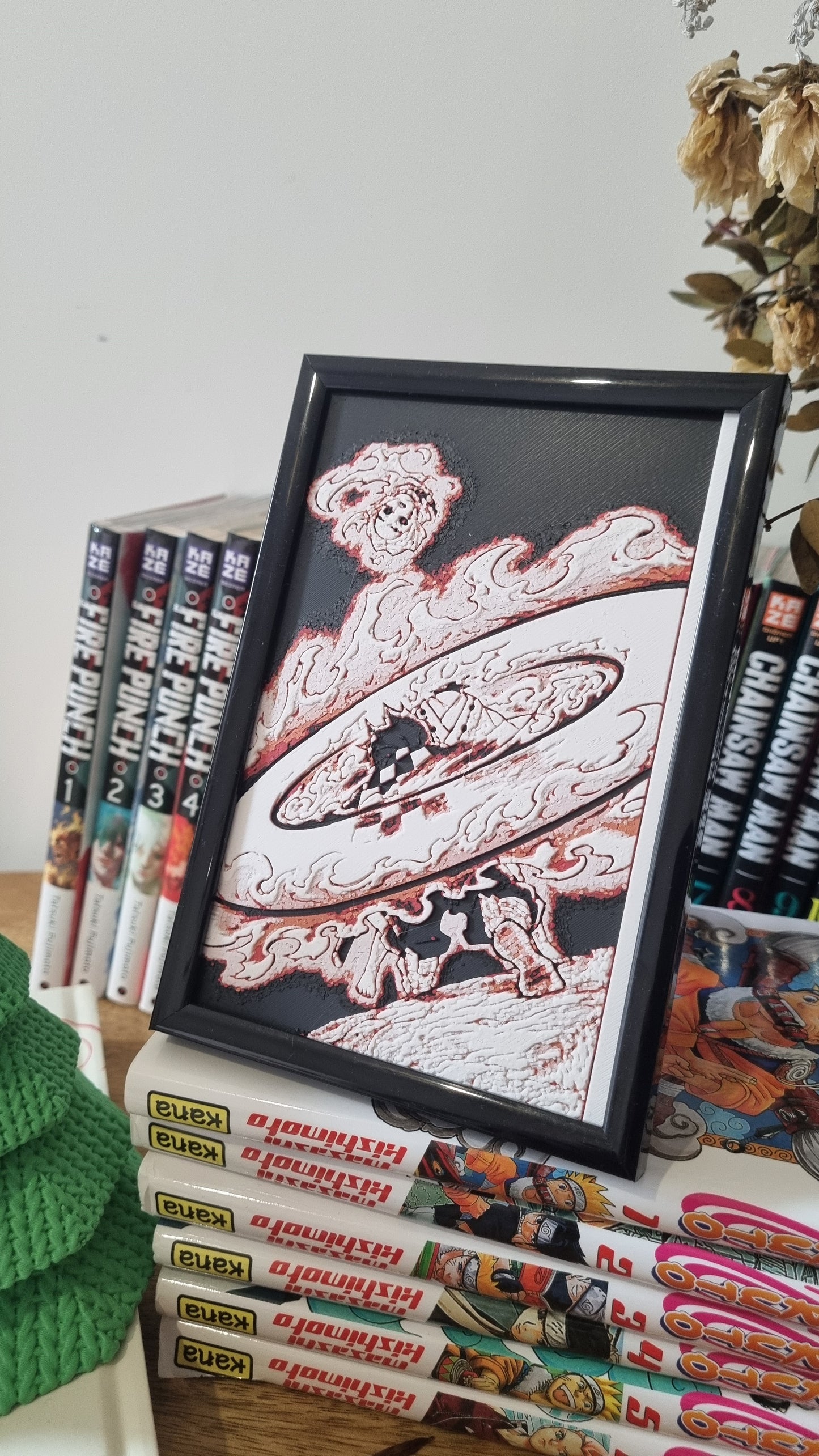 Affiche Demon Slayer – Tanjiro vs Rui – Danse du Dieu du Feu – Impression 3D