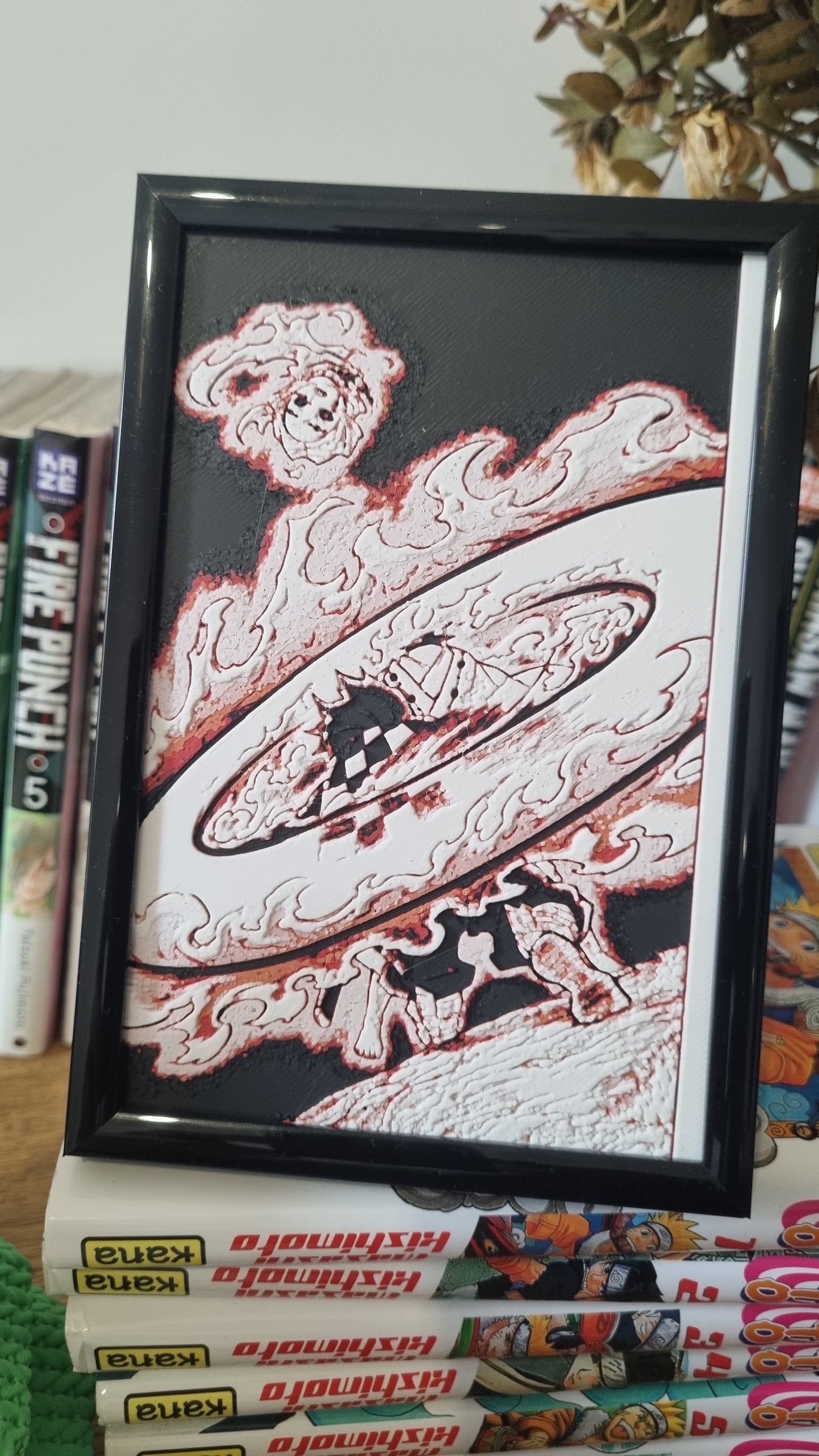 Affiche Demon Slayer – Tanjiro vs Rui – Danse du Dieu du Feu – Impression 3D