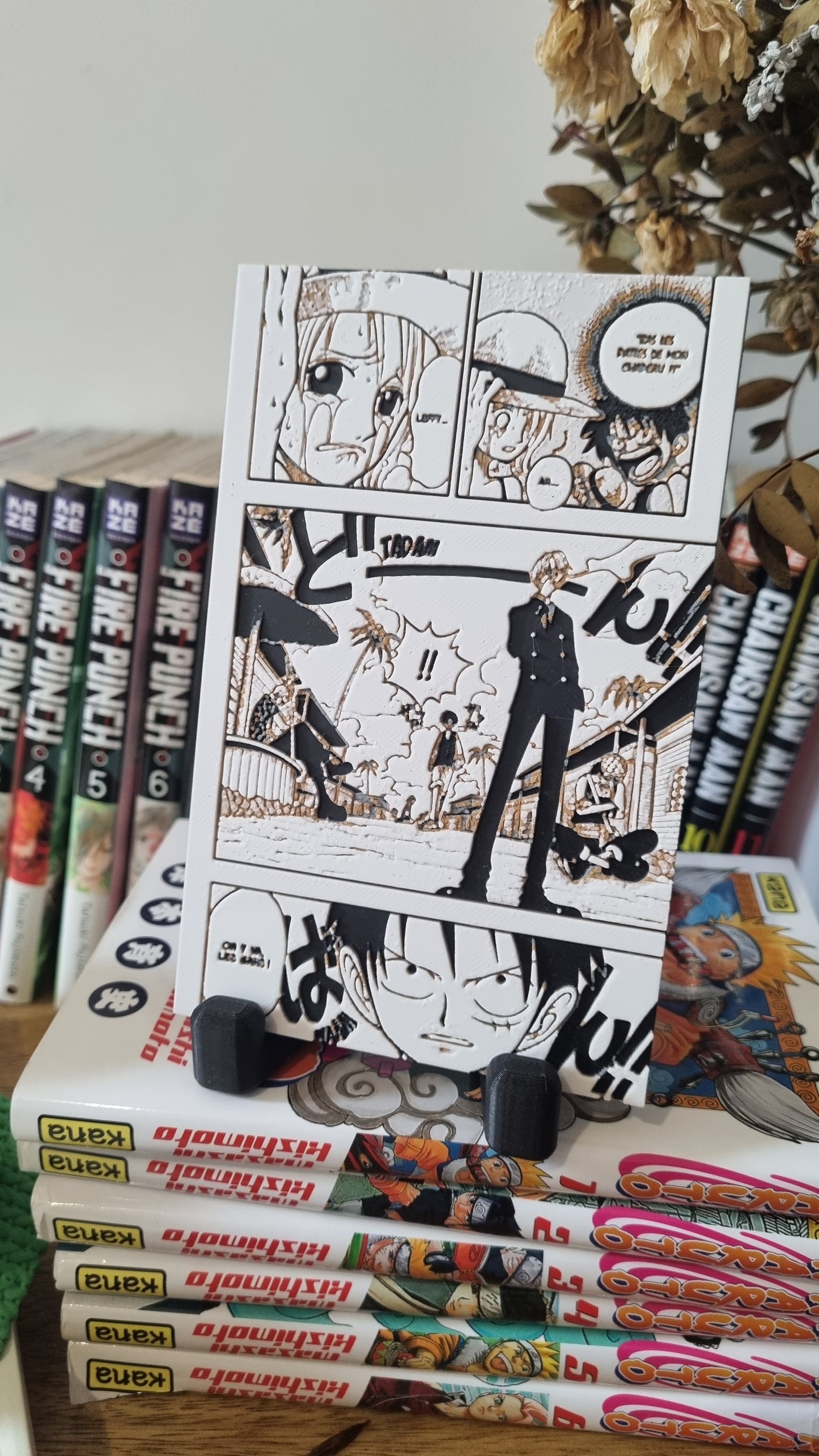 Arlong Park – Le chapeau de paille confié à Nami – Affiche 3D One Piece