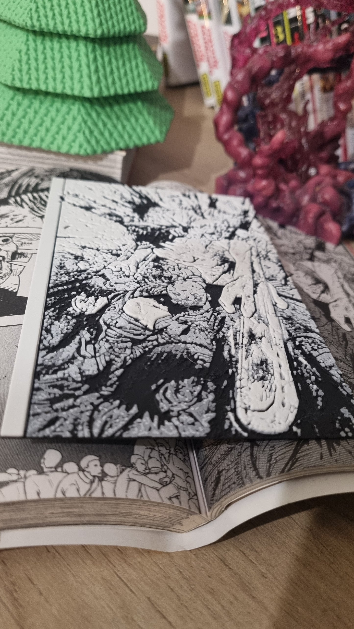 Affiche Chainsaw Man – Denji – Première transformation – Impression 3D