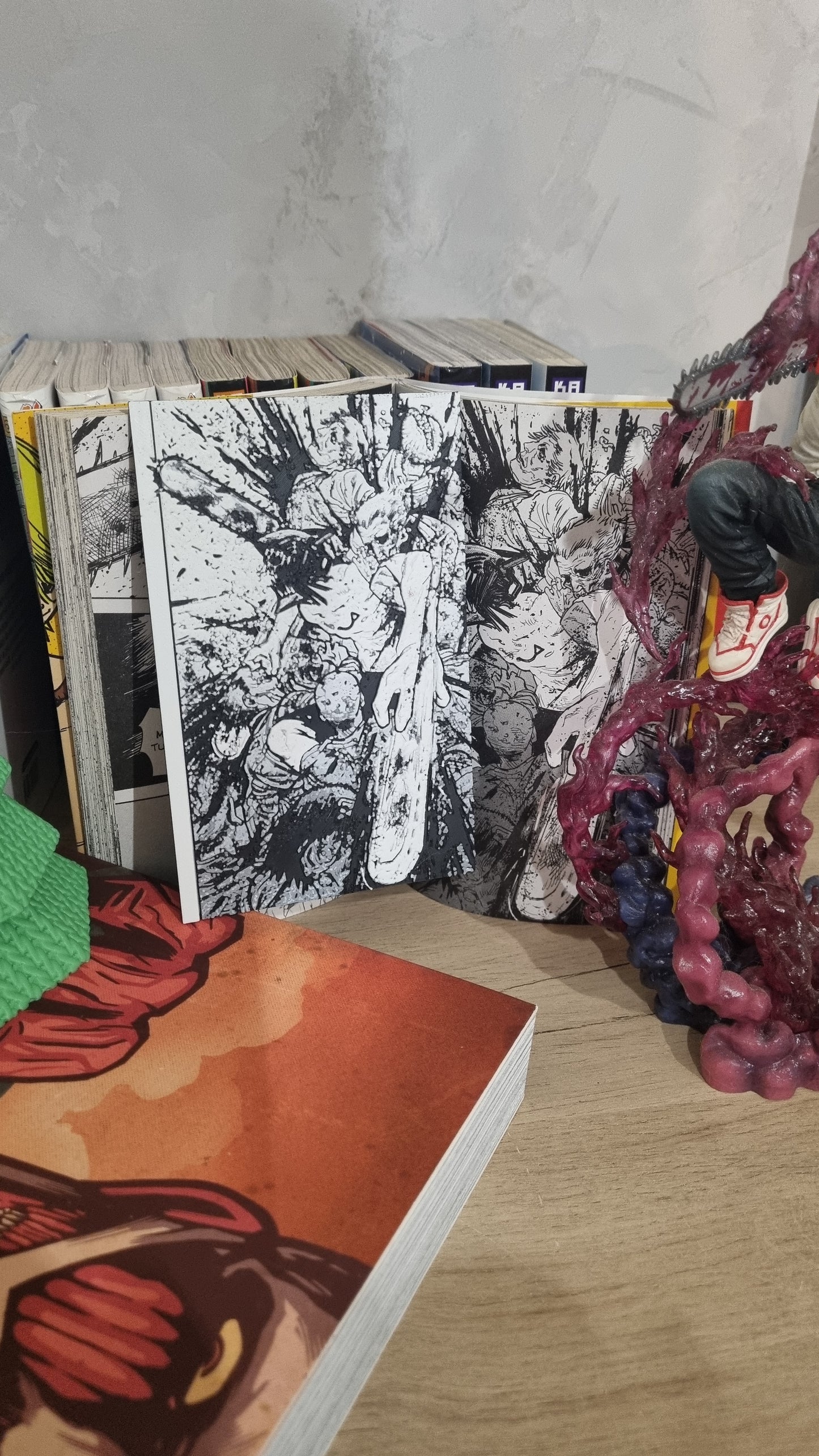 Affiche Chainsaw Man – Denji – Première transformation – Impression 3D