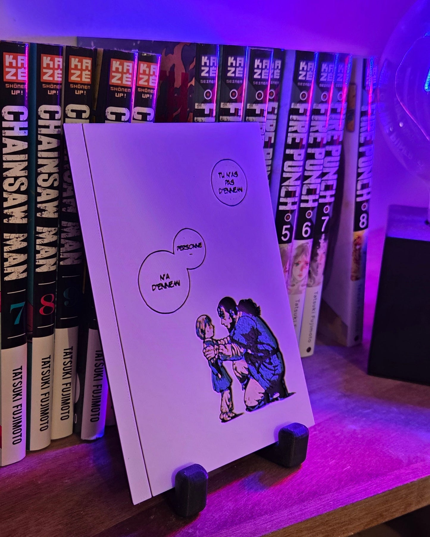 Affiche Vinland Saga – Thorfinn & Thors – “Tu n’as pas d’ennemi” – Impression 3D