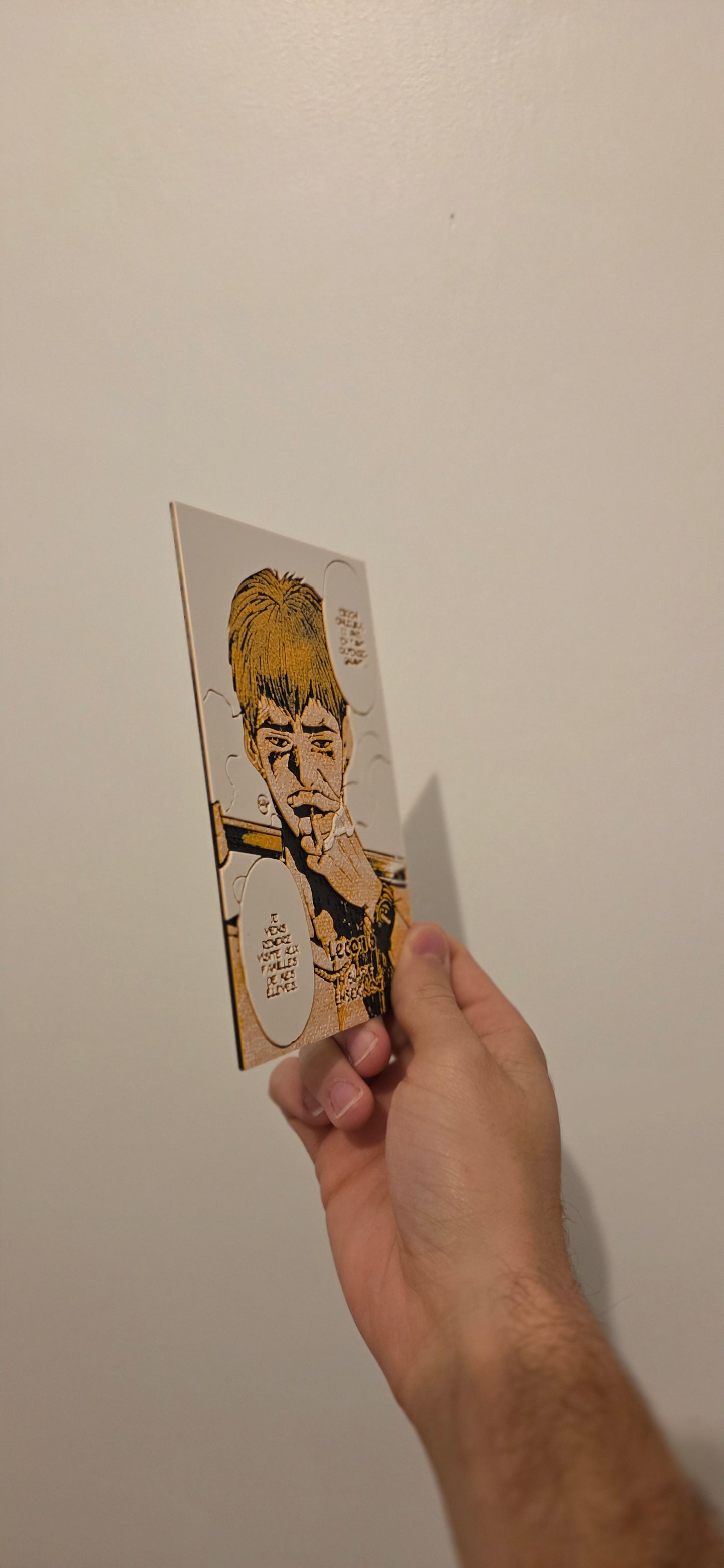 Affiche GTO – Onizuka en Visite Parentale Clope au Bec & Batte en Main – Affiche 3D