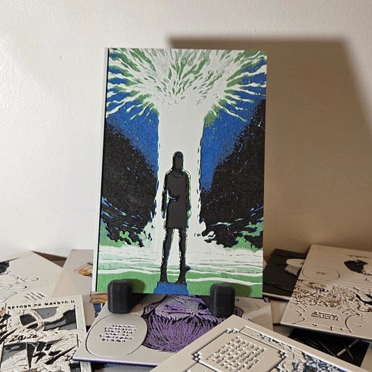 Affiche L’Attaque des Titans – Eren dans le Chemin – Face à l’Origine – Impression 3D