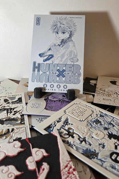 Affiche Hunter x Hunter – Kirua – Couverture Tome 17 – Impression 3D
