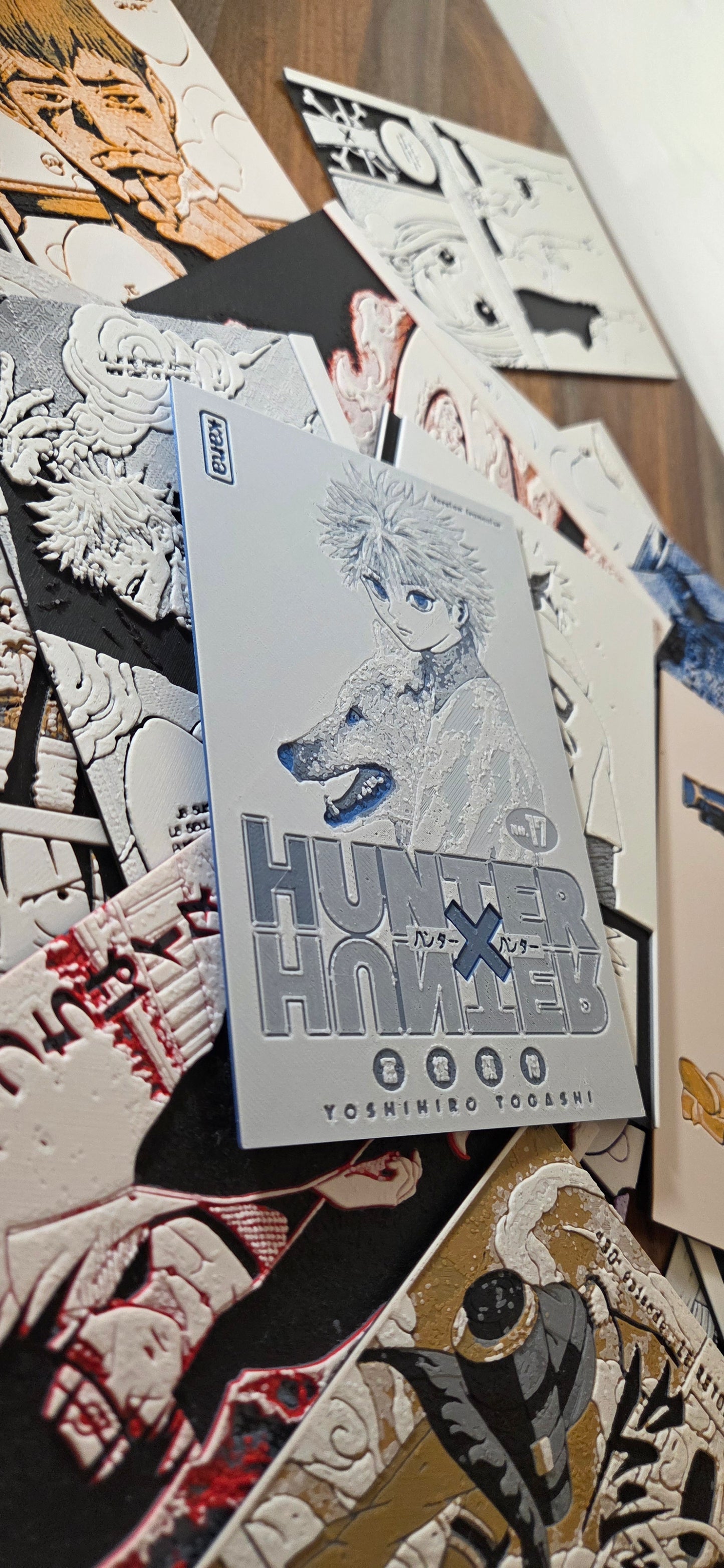 Affiche Hunter x Hunter – Kirua – Couverture Tome 17 – Impression 3D
