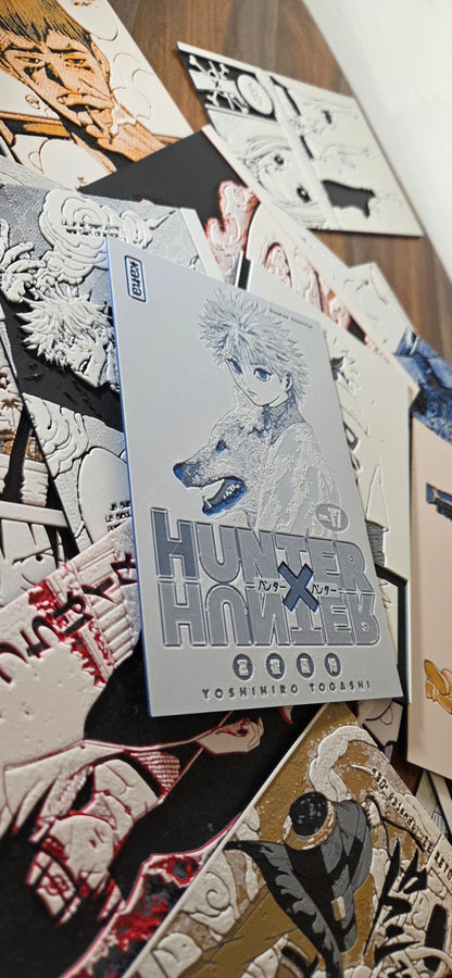 Affiche Hunter x Hunter – Kirua – Couverture Tome 17 – Impression 3D