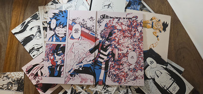 Affiches My Hero Academia – Midoriya vs Shoto – Tournoi de Yuei – Impression 3D