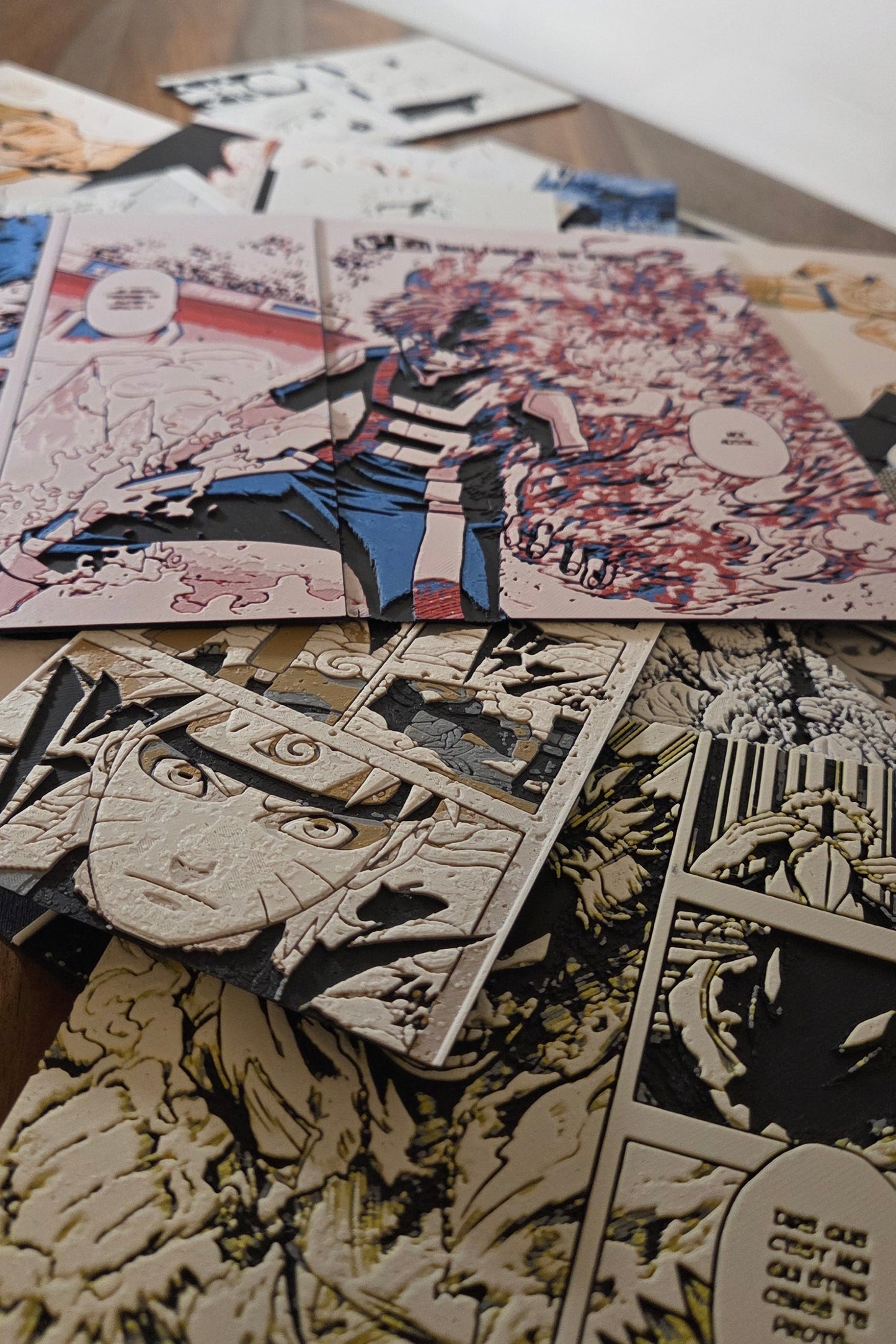 Affiches My Hero Academia – Midoriya vs Shoto – Tournoi de Yuei – Impression 3D