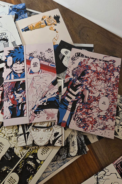Affiches My Hero Academia – Midoriya vs Shoto – Tournoi de Yuei – Impression 3D