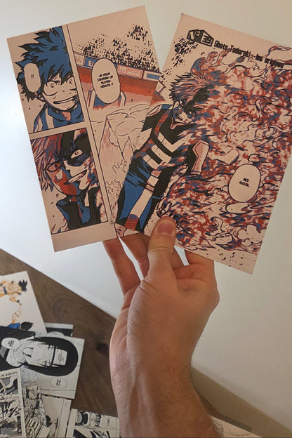 Affiches My Hero Academia – Midoriya vs Shoto – Tournoi de Yuei – Impression 3D