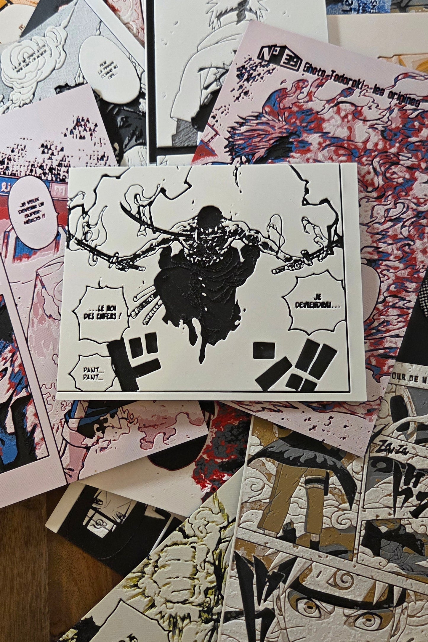 Affiche One Piece – Zoro “Roi des Enfers” – Arc Wano – Impression 3D