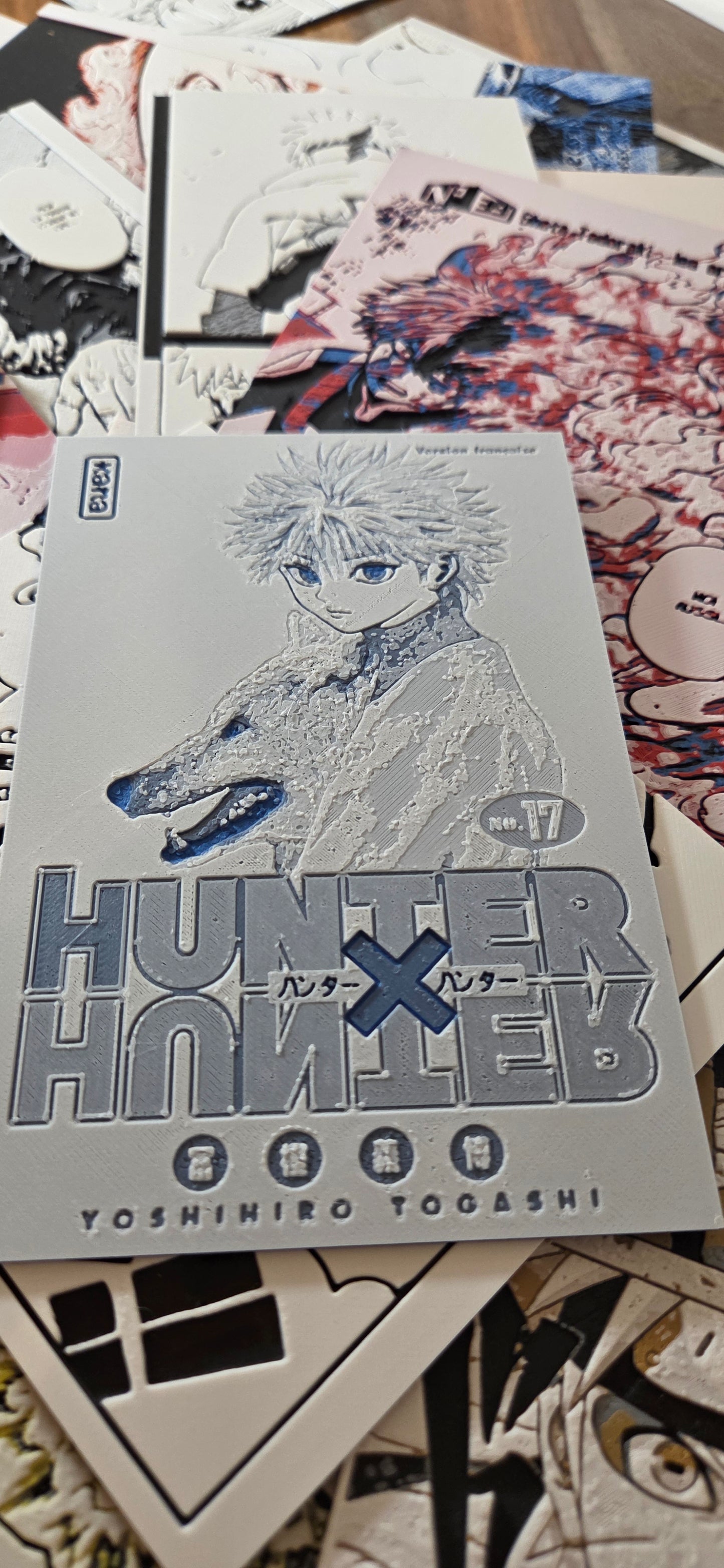 Affiche Hunter x Hunter – Kirua – Couverture Tome 17 – Impression 3D