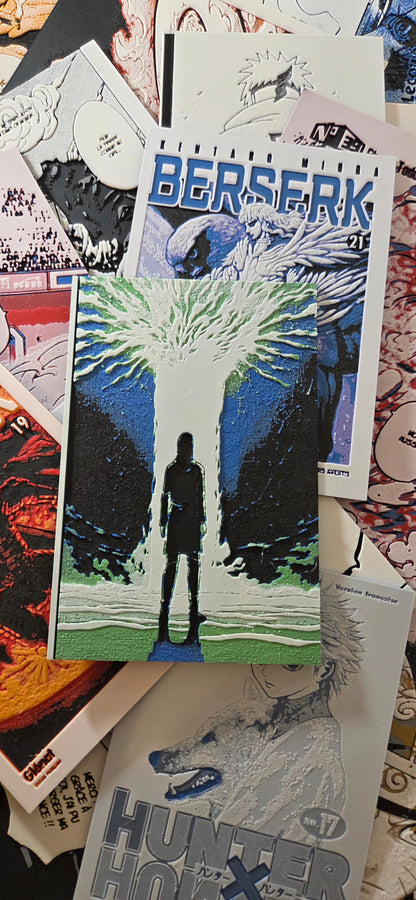 Affiche L’Attaque des Titans – Eren dans le Chemin – Face à l’Origine – Impression 3D