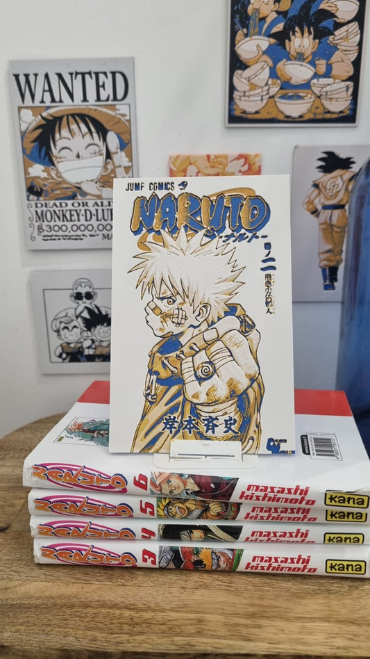 Affiche Naruto Tome 2 – Impression 3D artisanale