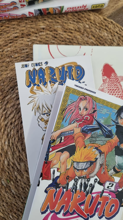 Affiche Naruto Tome 2 – Impression 3D artisanale