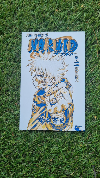 Affiche Naruto Tome 2 – Impression 3D artisanale