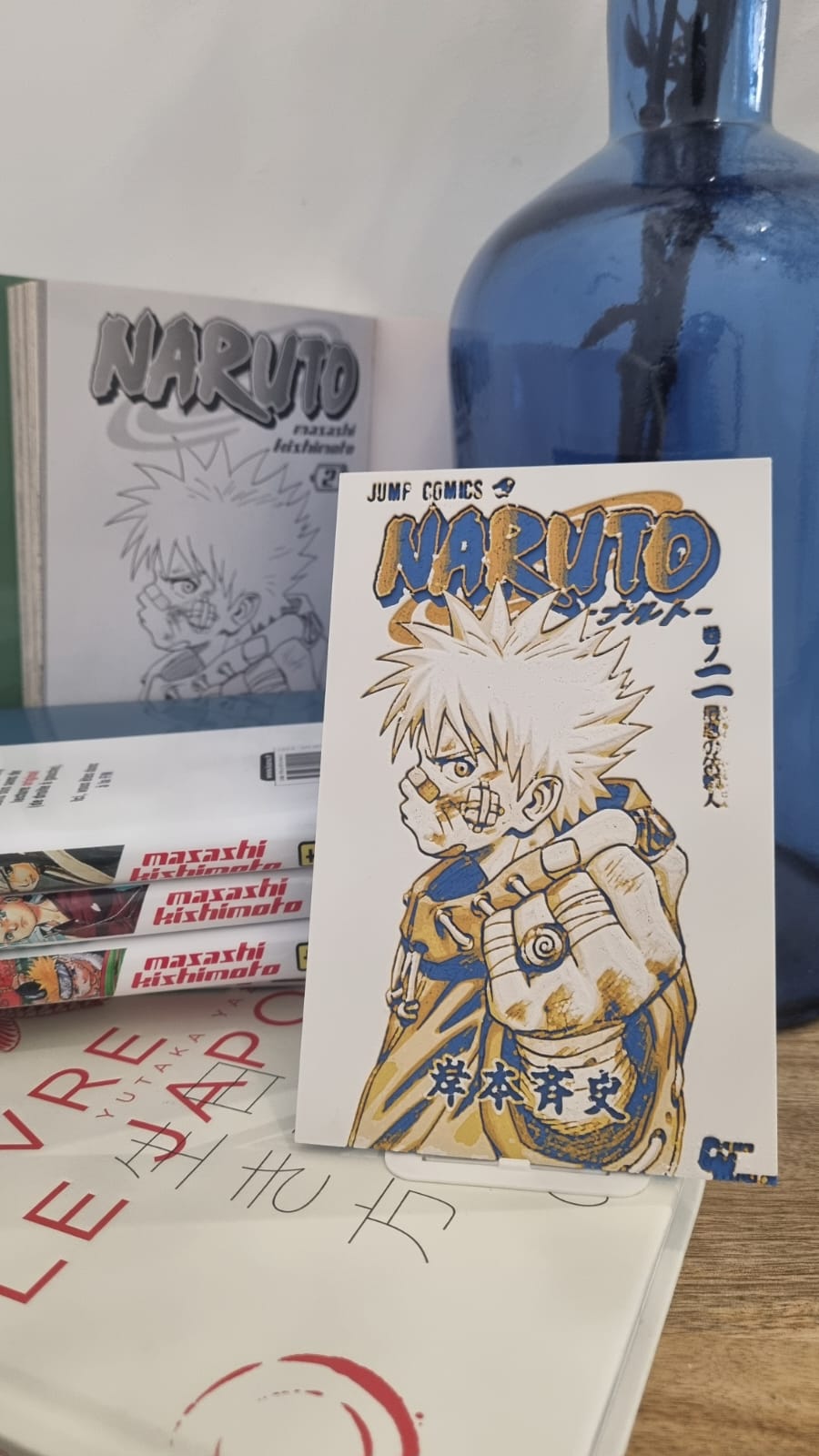 Affiche Naruto Tome 2 – Impression 3D artisanale