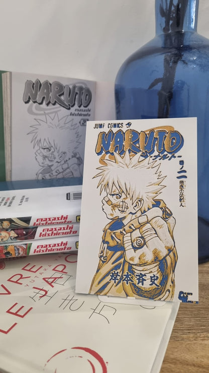 Affiche Naruto Tome 2 – Impression 3D artisanale