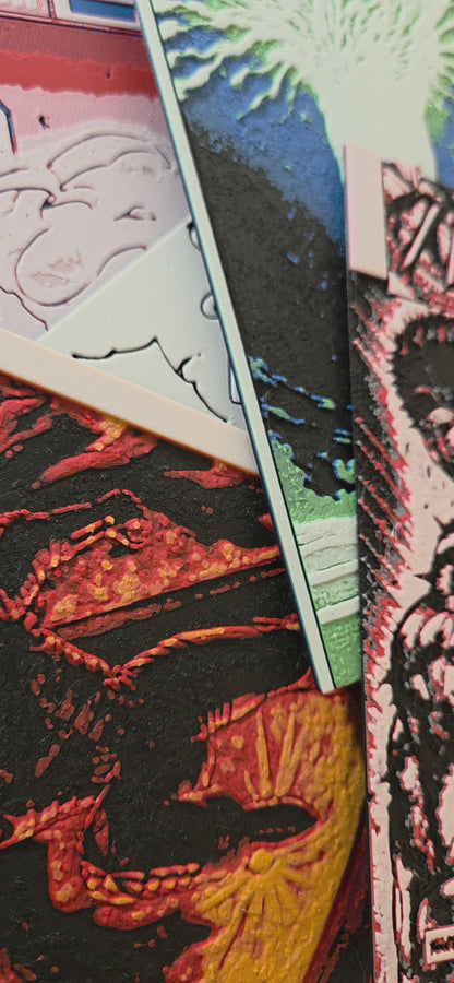 Affiche Berserk – Guts durant l’Éclipse – La Rage contre Griffith – Impression 3D