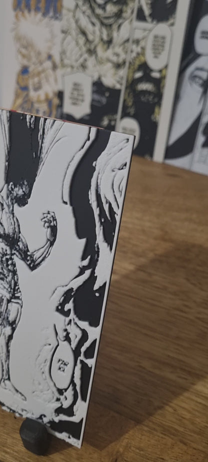 Affiche Hunter x Hunter – Gon Transformation contre Pitou – Impression 3D