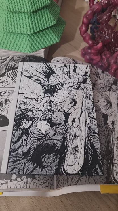 Affiche Chainsaw Man – Denji – Première transformation – Impression 3D