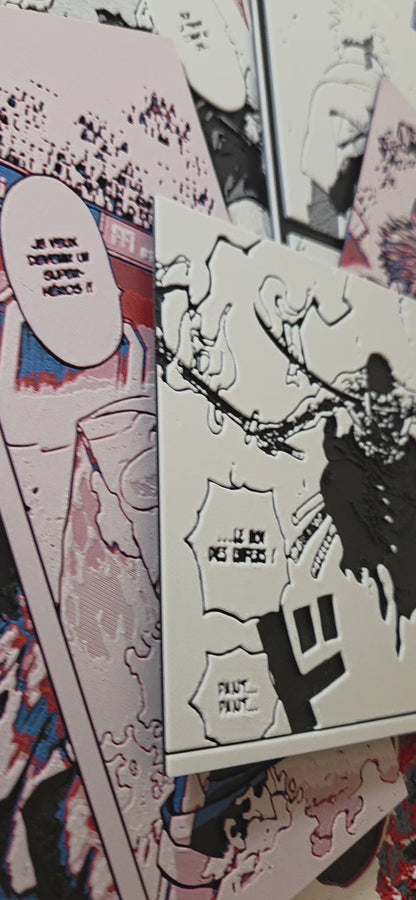 Affiche One Piece – Zoro “Roi des Enfers” – Arc Wano – Impression 3D